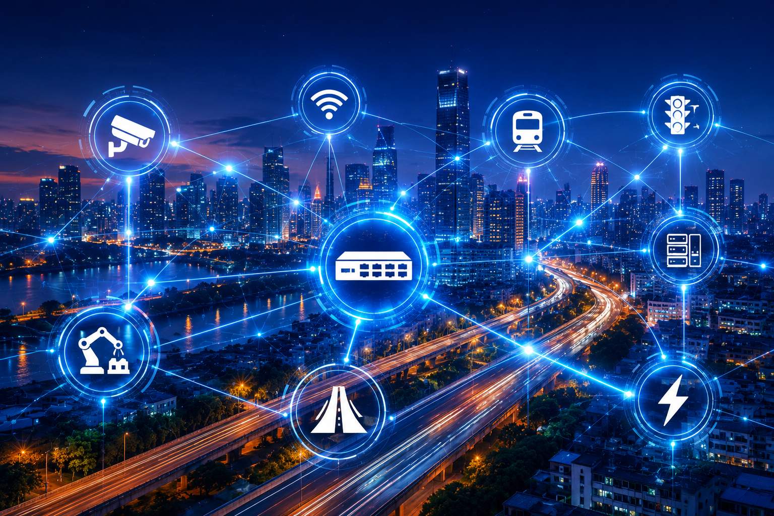 Industrial network redundancy for ITS infrastructure