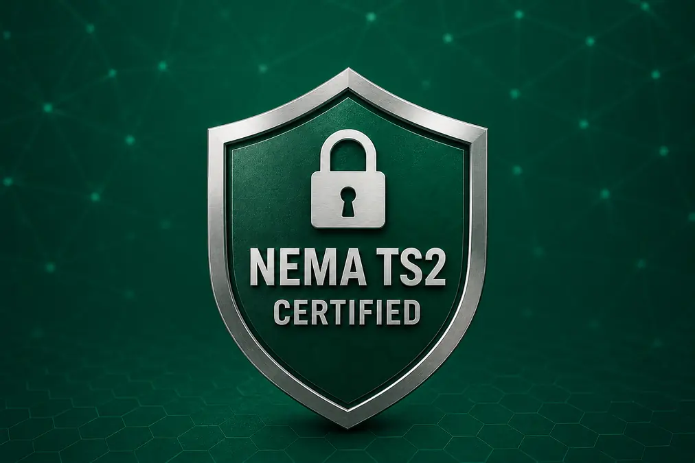 NEMA TS2 certified shield badge