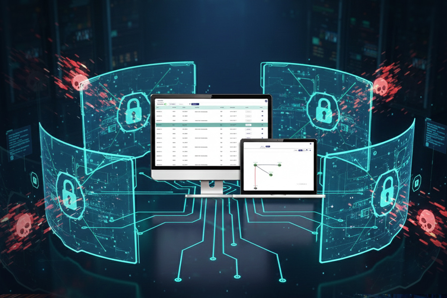 Open-Vision Pro network management platform for ITS networks