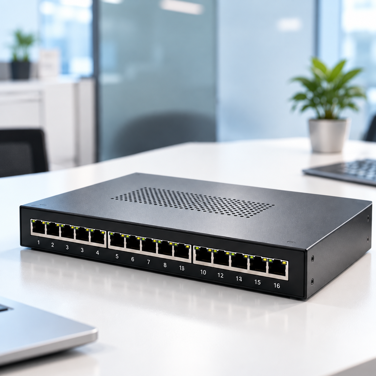 Commercial Ethernet switch
