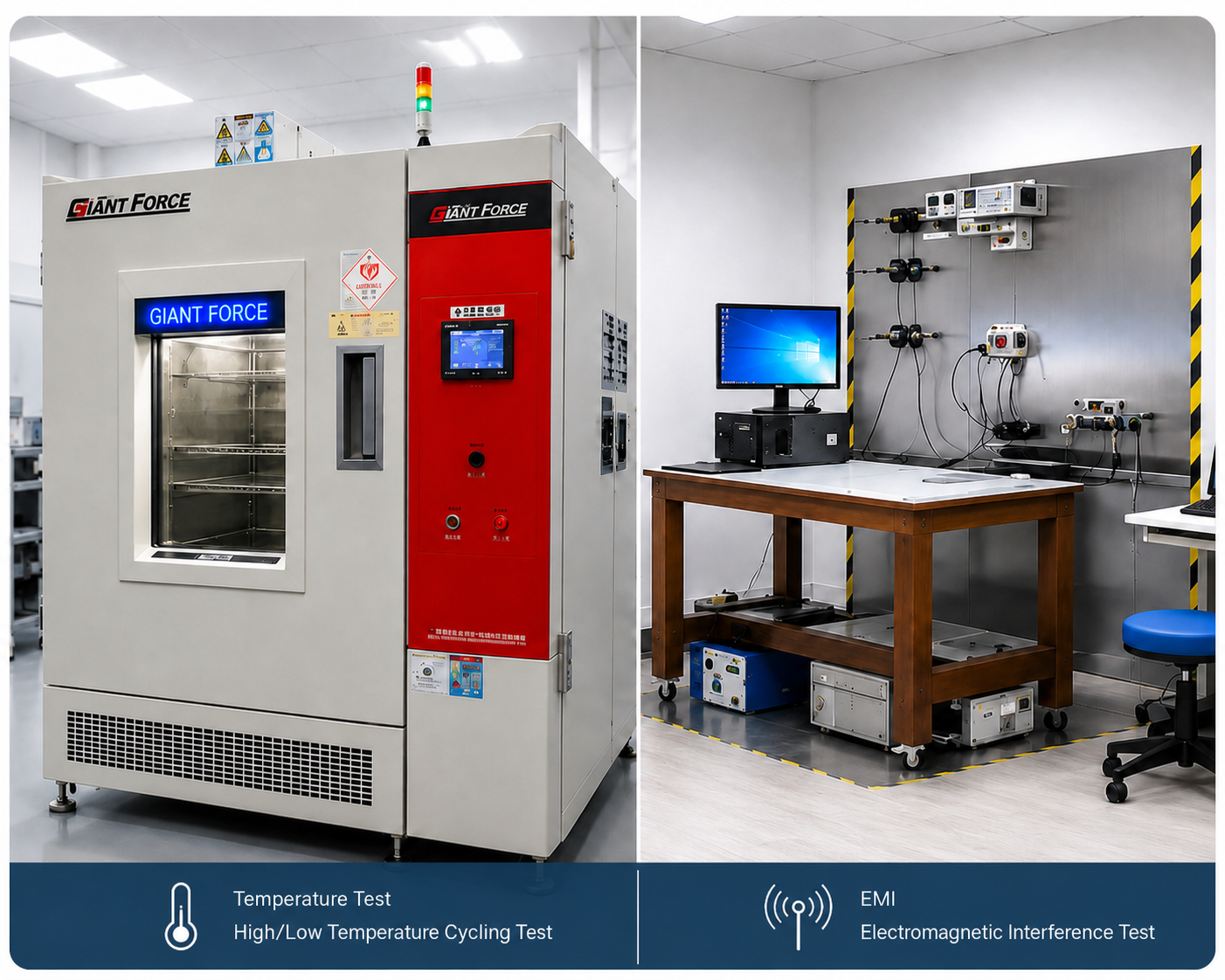Product laboratory test equipment