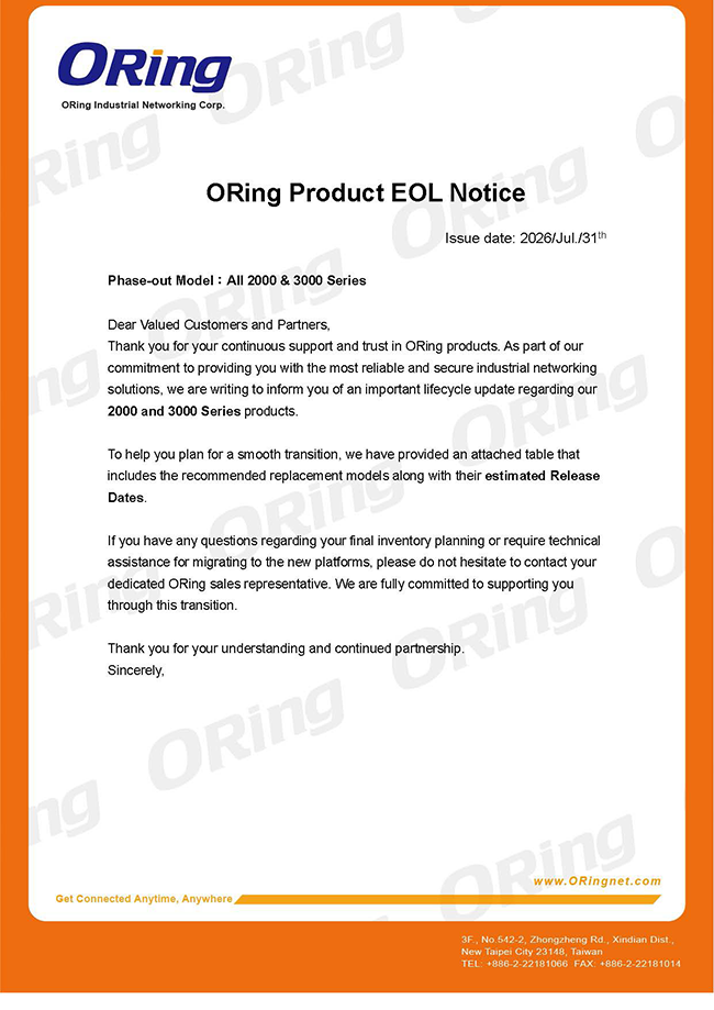 650 EOL Notice 2000 3000 Series 20260731 01