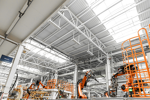 Factory infrastructure and industrial backbone network