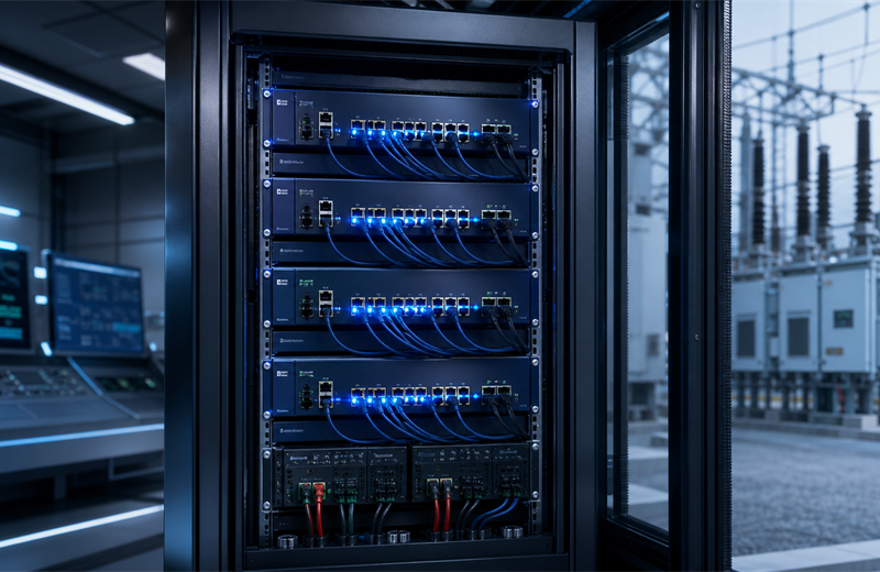 10G Ethernet backbone for digital substations